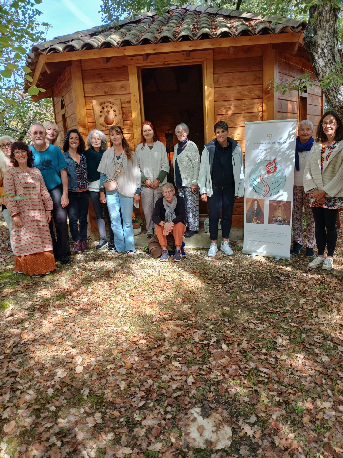 Le groupe de 12 participants